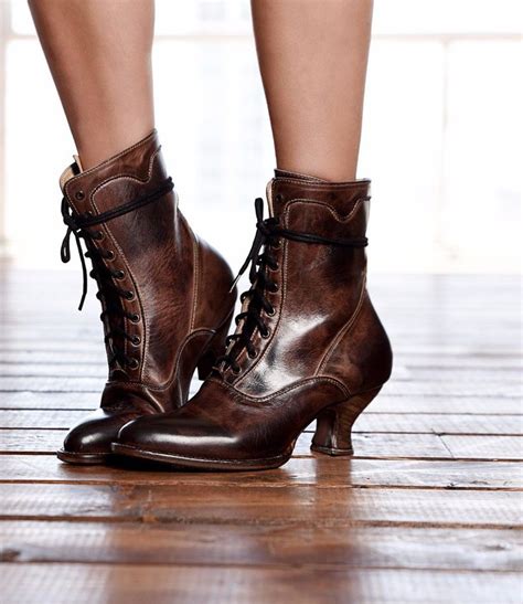 leather replica boots|Victorian .